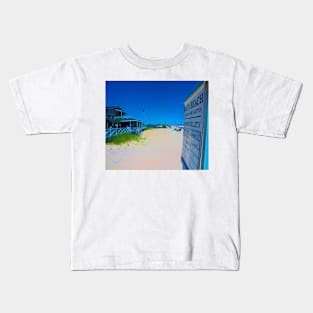 Main Beach East Hampton NY Kids T-Shirt